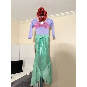 Kids Mermaid‎ Costume With Red Wig California Costumes
